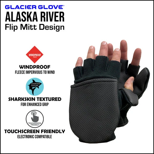 Glacier Glove Alaska River Series Flip Mitts Apparel 4 Glacier Glove Alaska River Series Flip Mitts Apparel