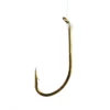 Eagle Claw Plain Shank Snelled Bronze Hooks Terminal Tackle