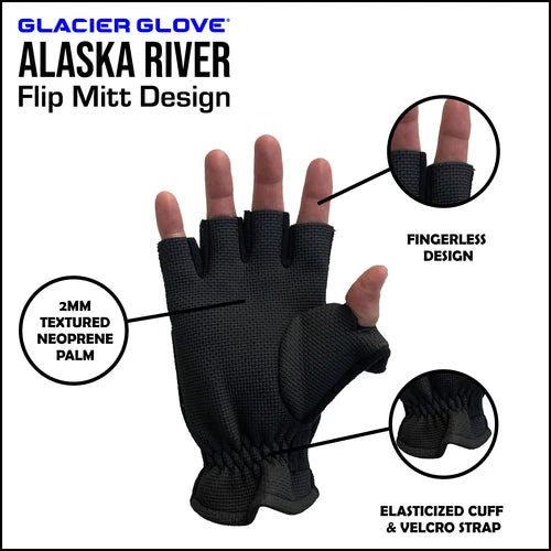 Glacier Glove Alaska River Series Flip Mitts Apparel 5 Glacier Glove Alaska River Series Flip Mitts Apparel