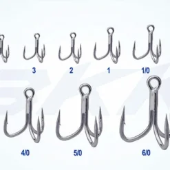 Terminal Tackle BKK Viper-41 Treble Hooks