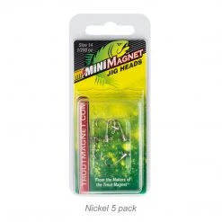 Leland Lures Mini Magnet Jig Heads - 1/200oz Nickel 5pk