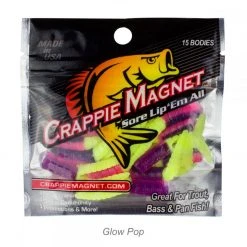 Leland Lures Crappie Magnet 15pc Body Packs
