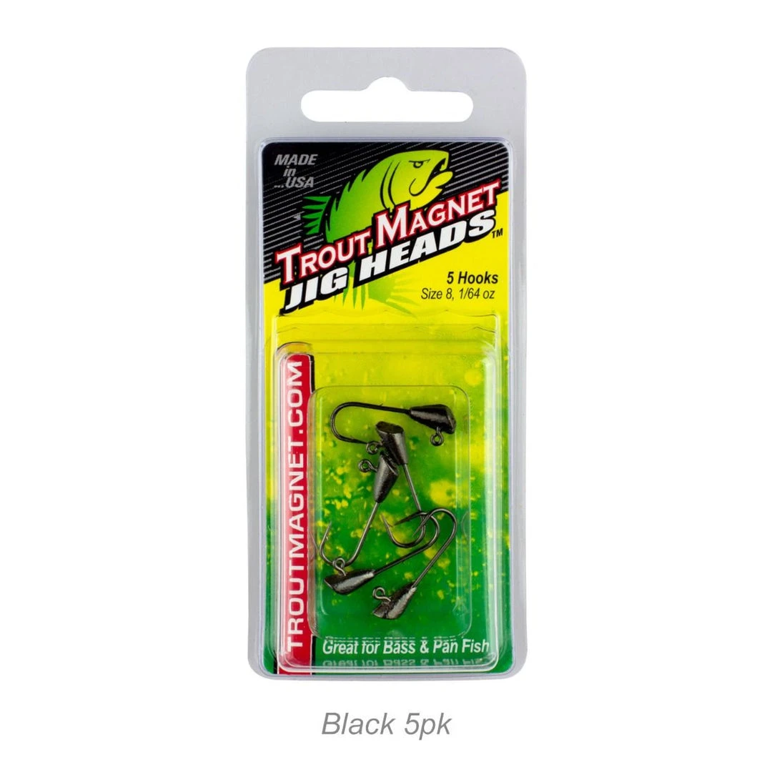 Leland Lures Trout Magnet Jig Heads 1/64oz 5pk 5 Leland Lures Trout Magnet Jig Heads 1/64oz 5pk