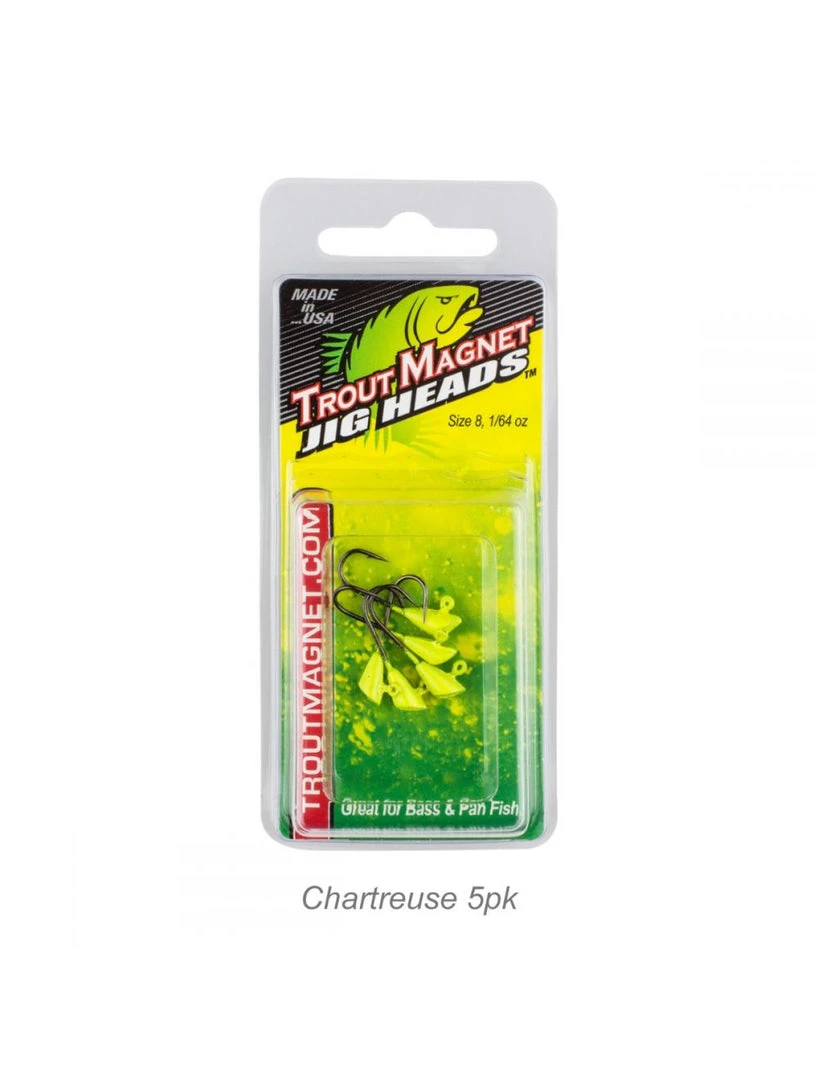 Leland Lures Trout Magnet Jig Heads 1/64oz 5pk 4 Leland Lures Trout Magnet Jig Heads 1/64oz 5pk