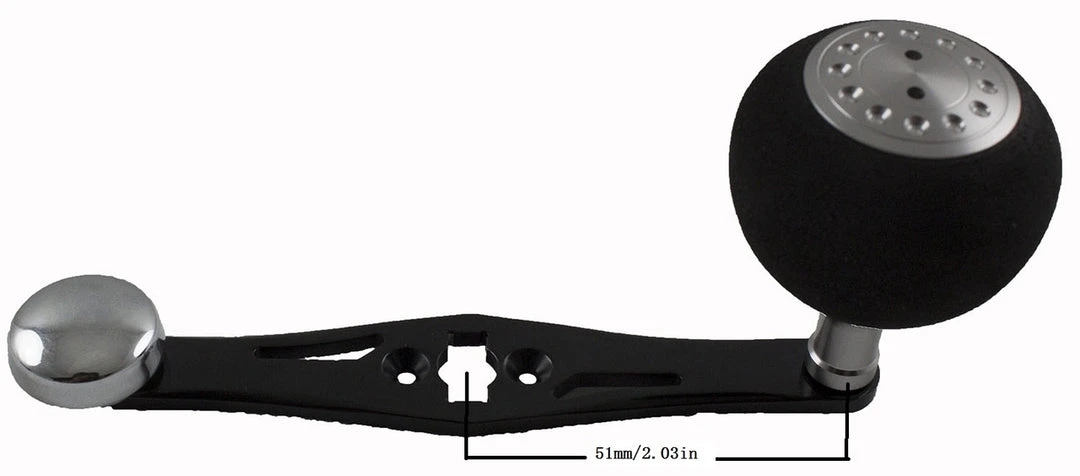 Jigging World - Power Handle For Shimano Calcutta D Round Baitcasting Reels Power Handle & Knobs 4 Jigging World - Power Handle For Shimano Calcutta D Round Baitcasting Reels Power Handle & Knobs