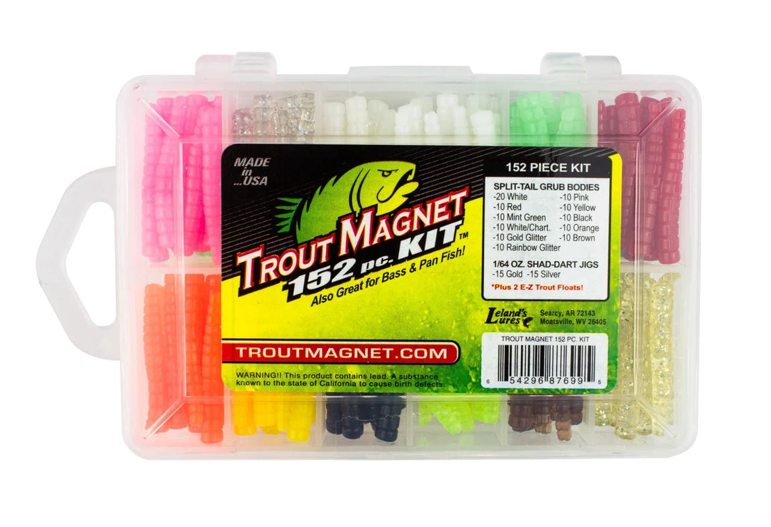 Leland Lures Trout Magnet 152 Piece Kits 3 Leland Lures Trout Magnet 152 Piece Kits