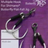 Shimano Butterfly Flat-Fall Spare Hooks Terminal Tackle 1 Shimano Butterfly Flat-Fall Spare Hooks Terminal Tackle