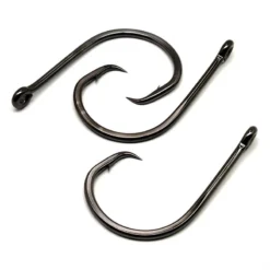 Gamakatsu Octopus Circle Straight Eye 4x Strong Hooks NS Black