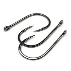 Gamakatsu Octopus Straight Eye 4x Strong In-Line Point Hooks NS Black Terminal Tackle