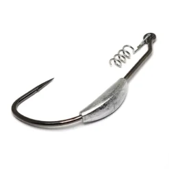 Gamakatsu Superline Spring Lock Weighted Hooks NS Black Terminal Tackle 6 Gamakatsu Superline Spring Lock Weighted Hooks NS Black Terminal Tackle