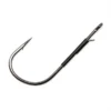Gamakatsu Heavy Cover Worm With Tin Keeper Hooks NS Black 1 Gamakatsu Heavy Cover Worm With Tin Keeper Hooks NS Black