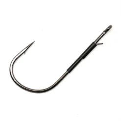 Gamakatsu Heavy Cover Worm With Tin Keeper Hooks NS Black