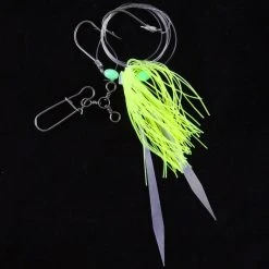 Jigging World Micro Silicone Skirt Tandem Rigs Terminal Tackle