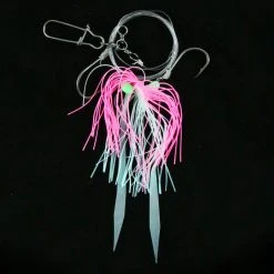 Jigging World Micro Silicone Skirt Tandem Rigs Terminal Tackle