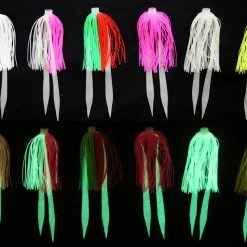 Lures Jigging World Micro Silicone Skirt Teasers