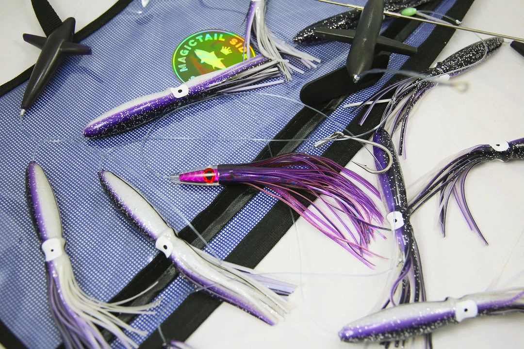 MagicTail 24" Side Tracker Spreader Bars Lures 8 MagicTail 24" Side Tracker Spreader Bars Lures