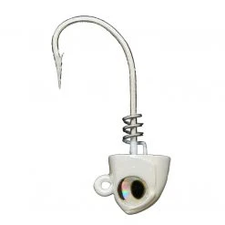 NLBN No Live Bait Needed Screw Lock Jig Heads For 5" Paddle Tails