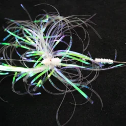 Terminal Tackle Jigging World Hi-Lo Flasher Rigs With Weighted Grub Holder Hooks