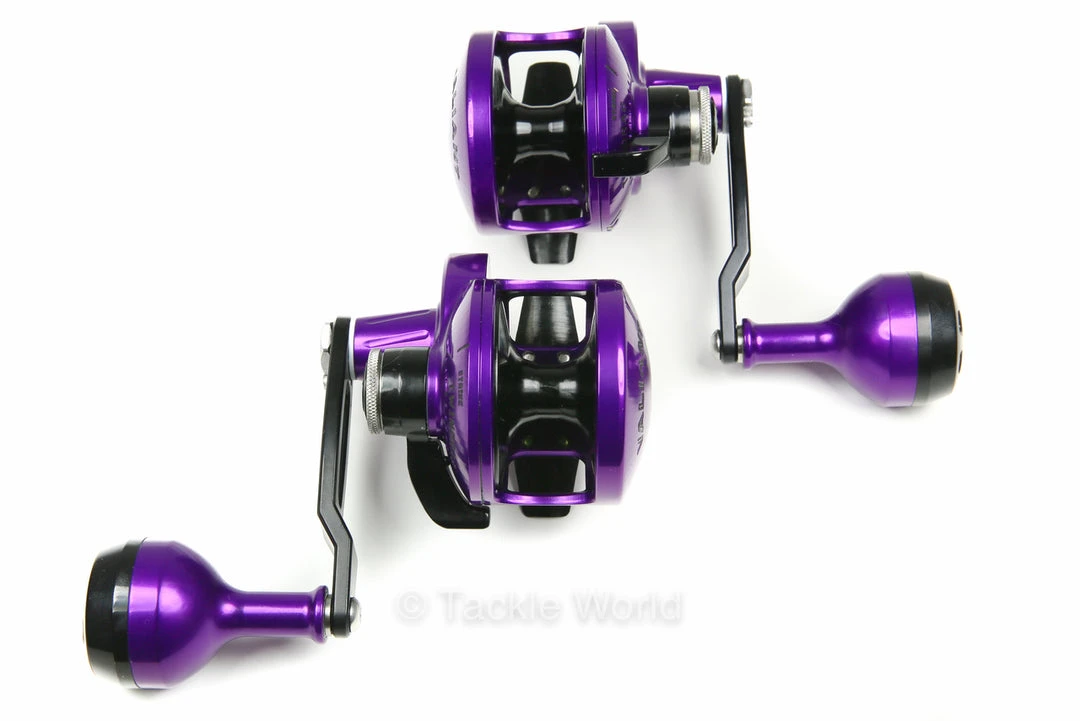 Accurate Boss Valiant Lever Drag Reels Special Edition - Purple Black 4 Accurate Boss Valiant Lever Drag Reels Special Edition - Purple Black
