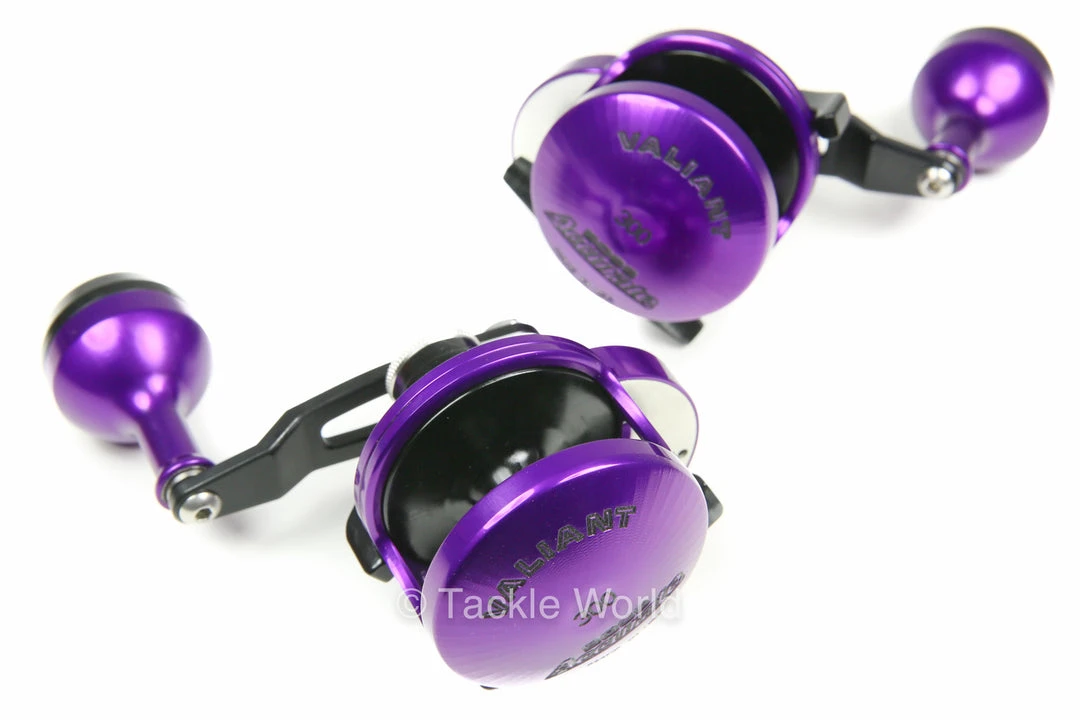 Accurate Boss Valiant Lever Drag Reels Special Edition - Purple Black 3 Accurate Boss Valiant Lever Drag Reels Special Edition - Purple Black