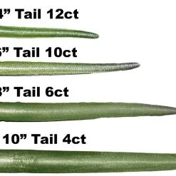 Lures RonZ Replacement Tails 11 Lures RonZ Replacement Tails