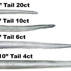 Lures RonZ Replacement Tails 8 Lures RonZ Replacement Tails