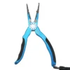 Jigging World 7.5" Aluminum Split Ring Pliers With Sheath Accessories