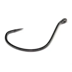 Gamakatsu Shiner Upturned Eye Hooks NS Black 6 Gamakatsu Shiner Upturned Eye Hooks NS Black