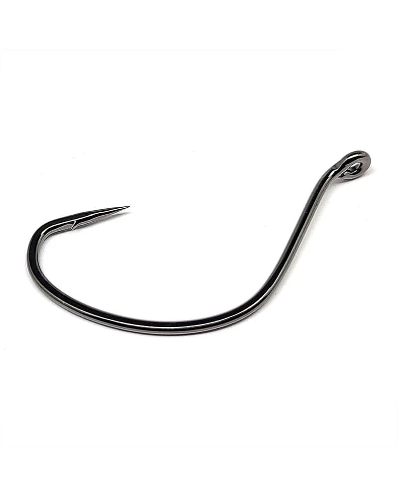 Gamakatsu Shiner Upturned Eye Hooks NS Black 4 Gamakatsu Shiner Upturned Eye Hooks NS Black