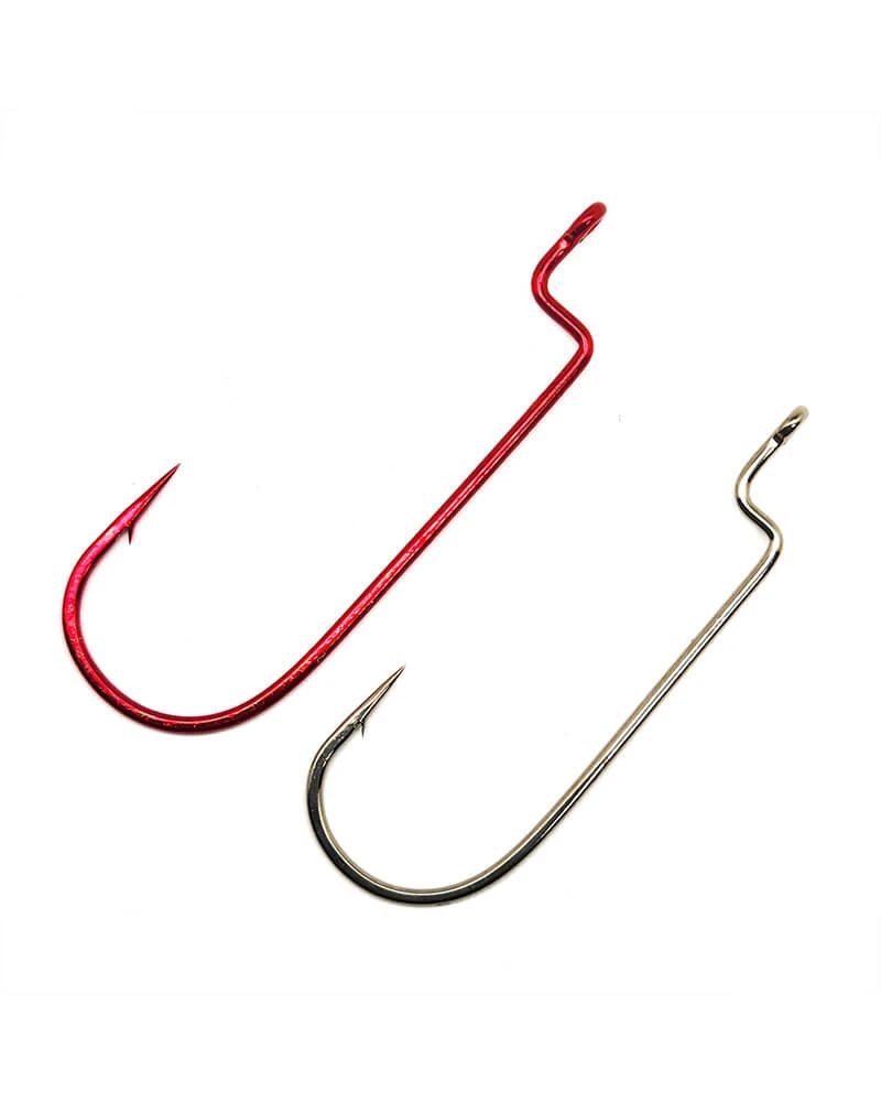 Gamakatsu Worm Offset Shank Round Bend Hooks Bronze Terminal Tackle 3 Gamakatsu Worm Offset Shank Round Bend Hooks Bronze Terminal Tackle