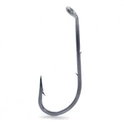 Mustad O'Shaughnessy Baitholder Hooks Black Knickel