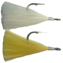 Tony Maja Siwash Replacement Hooks With Synthetic Bucktail Terminal Tackle