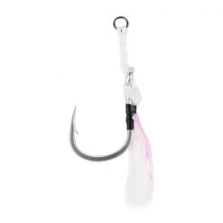 Mustad J-Assist2 Heavy Duty Jigging Assist Rig With White Flash Terminal Tackle