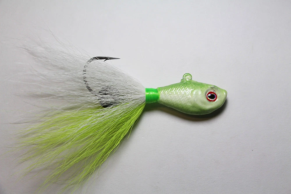 Lures S&S Bucktails Rattle Tail Bucktail Jigs 8 Lures S&S Bucktails Rattle Tail Bucktail Jigs