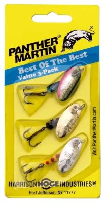 Lures Panther Martin Best Of The Best 3 Pack Inline Spinners