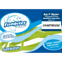 Fishbites Longer Lasting Bag O' Worms Soft Baits Lures