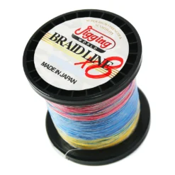 Jigging World X8 Braided Line Multicolor Line & Leader