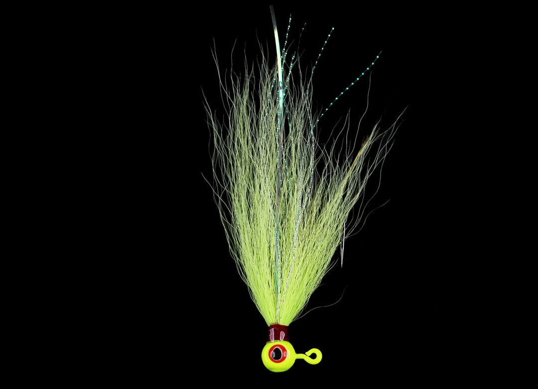Lures Jigging World Power Ball With Bucktail Teasers 3 Lures Jigging World Power Ball With Bucktail Teasers