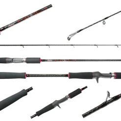 Jigging World Black Widow Casting Rods