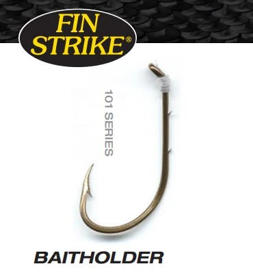 Terminal Tackle Fin Strike Snelled Bronze Baitholder Hooks 3 Terminal Tackle Fin Strike Snelled Bronze Baitholder Hooks