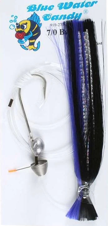 Terminal Tackle Blue Water Candy Skirted Ballyhoo Rigs 5 Terminal Tackle Blue Water Candy Skirted Ballyhoo Rigs
