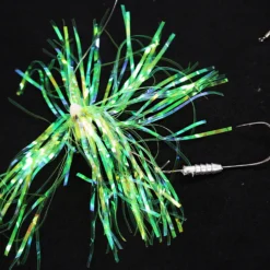 Terminal Tackle Jigging World Hi-Lo Flasher Rigs With Weighted Grub Holder Hooks 8 Terminal Tackle Jigging World Hi-Lo Flasher Rigs With Weighted Grub Holder Hooks