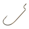 Terminal Tackle Gamakatsu Worm Offset Shank O'Shaughnessy Bend Hooks NS Black