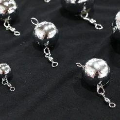 Terminal Tackle Jigging World Chrome Balls With Swivel