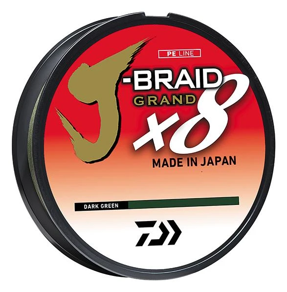Daiwa J-Braid X8 Grand Braided Line Daiwa J-Braid X8 Grand Braided Line