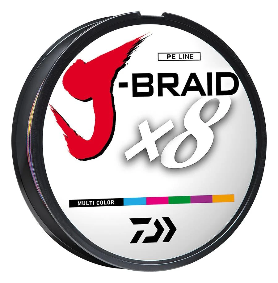 Daiwa J-Braid X8 Braided Line Line & Leader