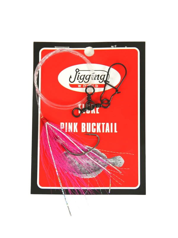 Jigging World Fluke Rigs With Bucktail Terminal Tackle 5 Jigging World Fluke Rigs With Bucktail Terminal Tackle