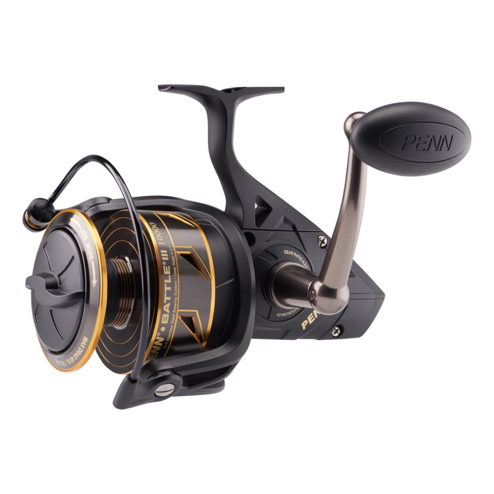 Penn Battle III Spinning Reels 6 Penn Battle III Spinning Reels