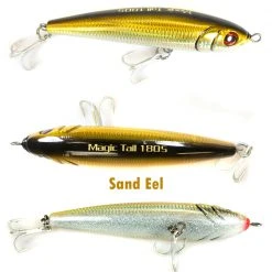 Jigging World Magic Tail Sinking Stick Baits Lures