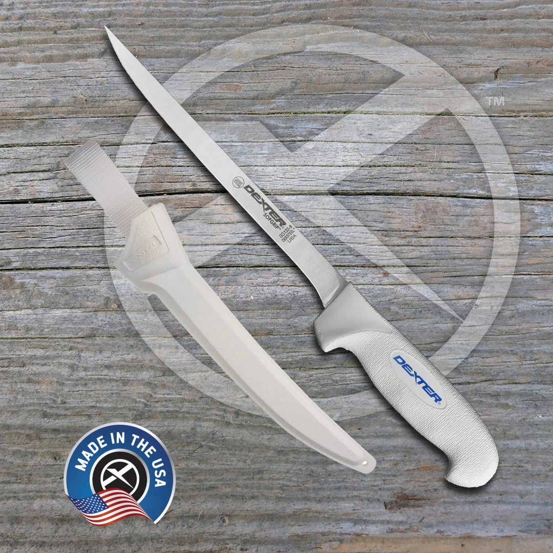 Dexter Russell SG133 Sofgrip Flexible Fillet Knives With Sheaths Accessories 3 Dexter Russell SG133 Sofgrip Flexible Fillet Knives With Sheaths Accessories